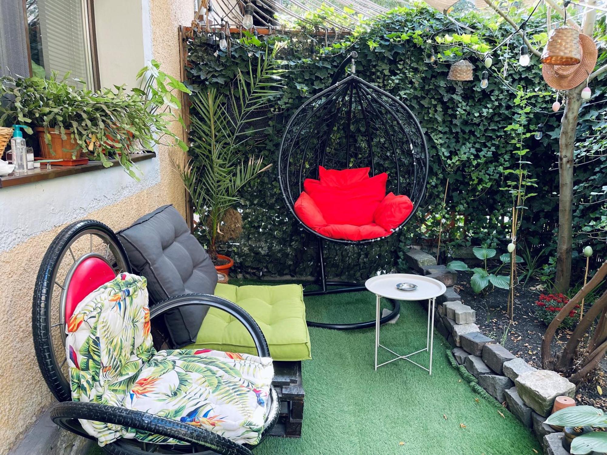 City Garden Apartments Bukares Bagian luar foto